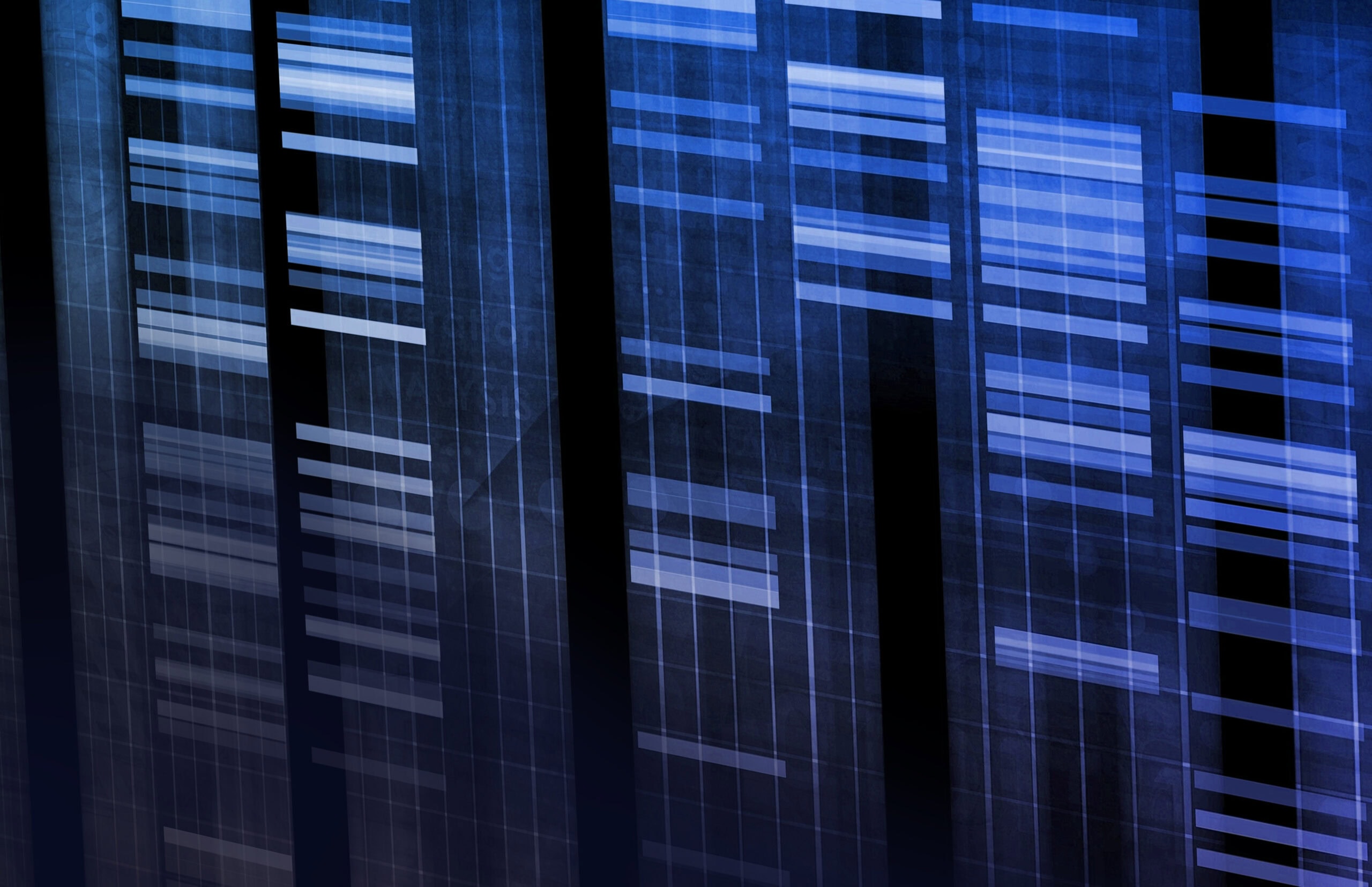 Abstract Concept Of A Dna Sequence
